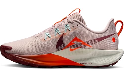 Nike Pegasus Trail 5 Women's Running Shoes (Silt Red/Hyper Crimson/Sail/Dark Team Red) Size 8