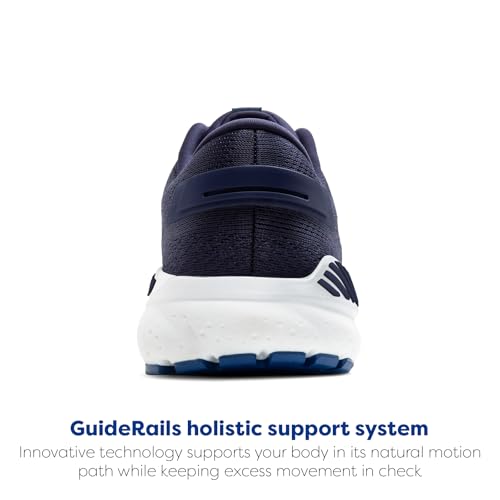 Brooks Men’s Beast GTS 24 Supportive Running & Walking Shoe - Peacoat/True Navy/White - 11.5 Medium