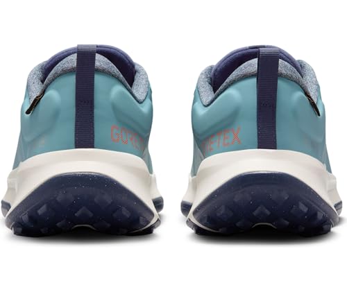 Nike Juniper Trail 2 GTX V2 Mens Running Trainers HM9734 Sneakers Shoes (UK 10.5 US 11.5 EU 45.5, Denim Turquoise Midnight Navy 402)