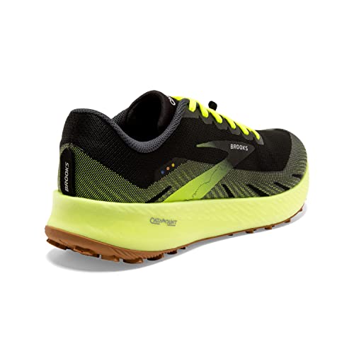 Brooks Catamount Men's Trail Running Shoe - Black/Nightlife - 9