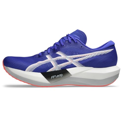 ASICS Unisex Magic Speed 5 Running Shoes, 8M / 9.5W, Cobalt Burst/White
