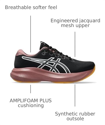 ASICS Women's Gel-Excite 11 Running Shoes, 11.5, Nature Bathing/Black