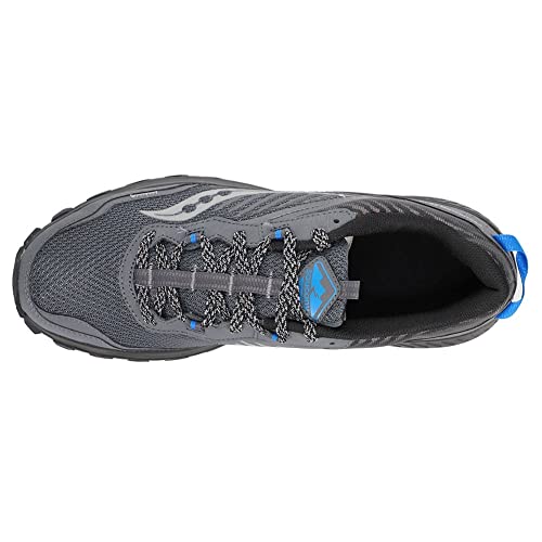 Saucony Men's Excursion TR15 Trail Running Shoe, Shadow/Royal, 11