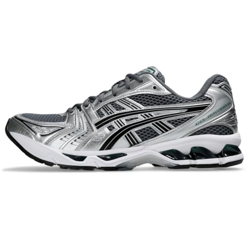 ASICS Gel-Kayano 14 Sneakers, Metropolis/Jasper Green, 6.5 US Women/5 US Men