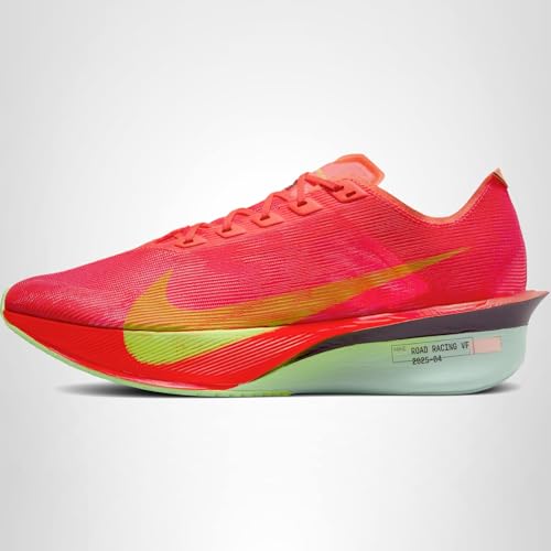 Men's Vaporfly 4 (600 - Bright Crimson/Lime Blast-Mint Foam)