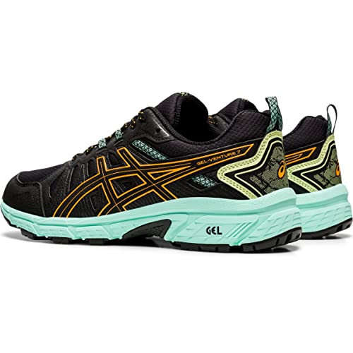 ASICS Gel-Venture 7 Black/Orange Pop 6.5