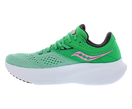 Saucony Ride 16 Womens Shoes Size 6, Color: Sprig/Peony