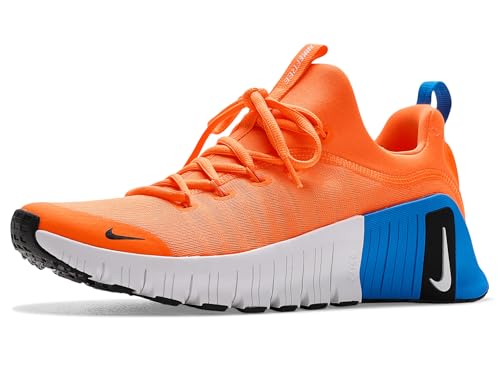 Nike Mens Free Metcon 6, Total Orange/White/Photo Blue/Black 10.5 Medium