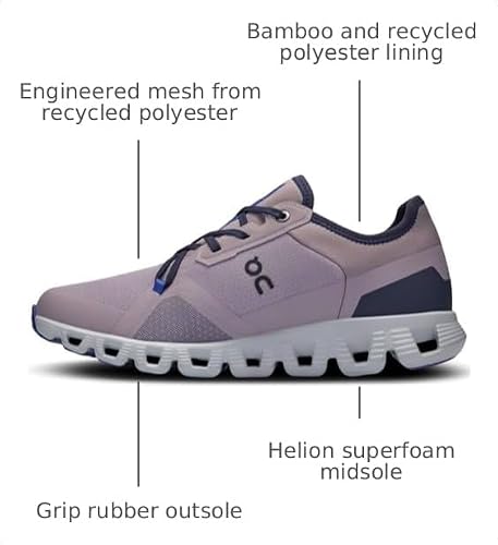 On Womens, Cloud X 3 AD Heron/Glacier 6 Medium