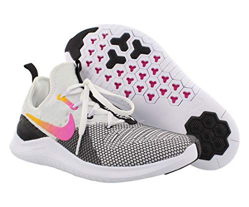 Nike Women's Free TR 8 Training Shoes, Black/Laser Fuchsia, 9
