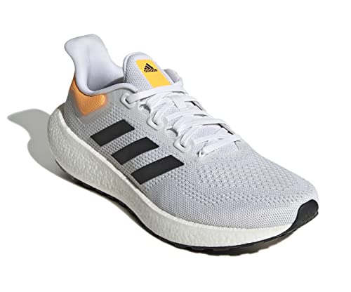 adidas Pureboost Jet White/Black/Flash Orange 6.5 D (M)