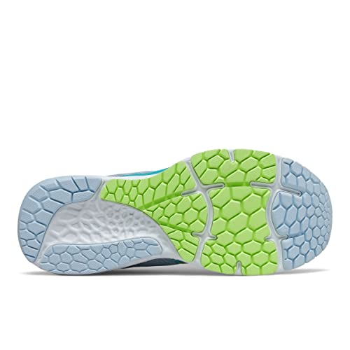 New Balance Women's Running Fresh Foam 880 v11, Wide, Light Cyclone/Virtual Sky, 5
