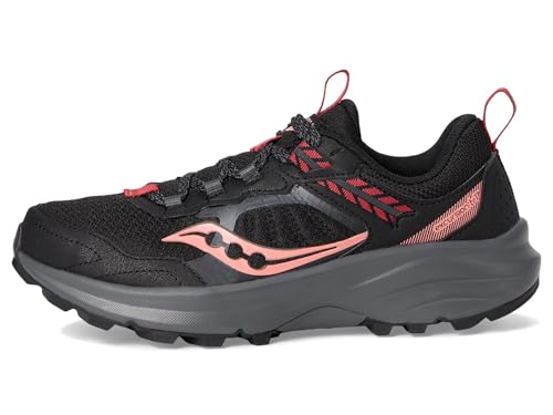 Saucony Women's Excursion TR17 Hiking Shoe, Black/Shadow, 10.5