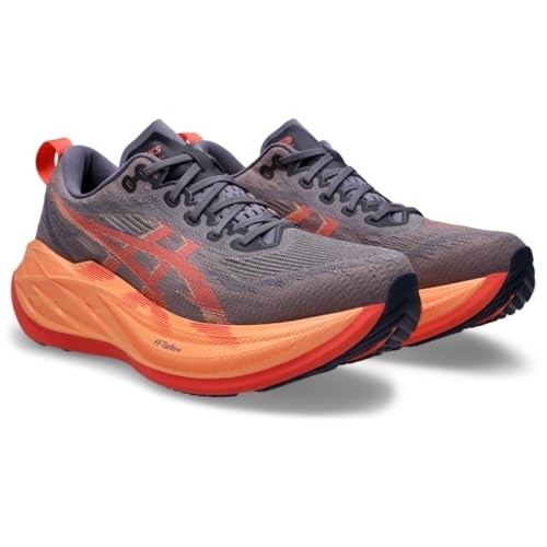 ASICS Unisex SUPERBLAST 2 Running Shoes, 4M / 5.5W, Greyish Purple/Coral Reef