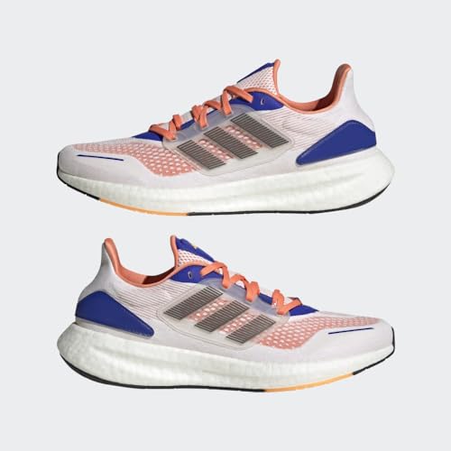 Adidas Mens Pureboost 22 White/Night Metallic (Heat.RDY) 7