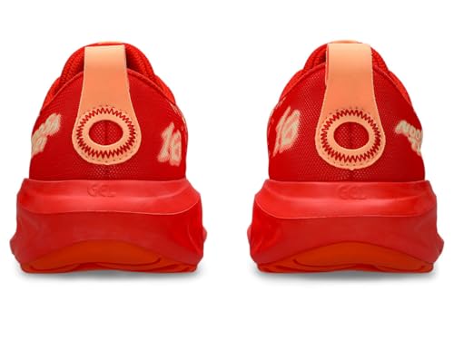ASICS Kid's Gel-Noosa TRI 16 GS Running Shoes, 6, Cherry Tomato/Energy Orange