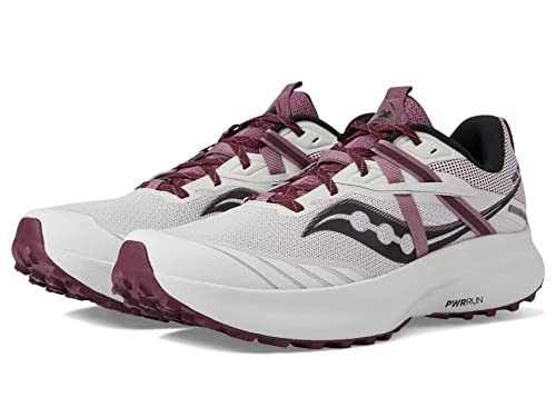Saucony Women's Ride 15 Tr Trail Running Shoe, Fog/Haze, 9.5
