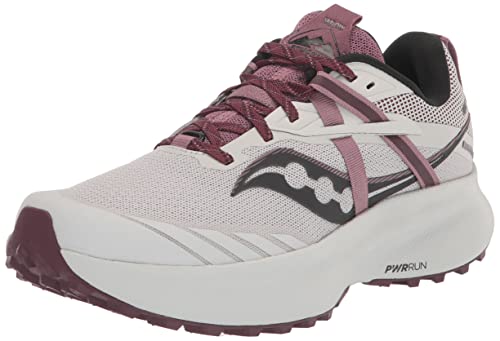 Saucony Women's Ride 15 Tr Trail Running Shoe, Fog/Haze, 9.5