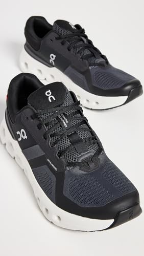 On Men's Cloudrunner 2 Sneakers, Eclipse | Black, 9.5 Medium US