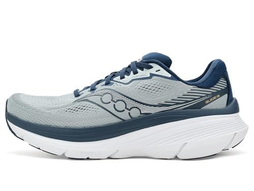 Saucony, Men, Guide 19, Fossil/Navy, 10.5, Medium