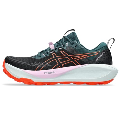 ASICS Women's Gel-Trabuco 13 Running Shoe, 7, Black/NOVA Orange