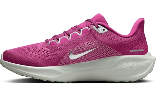 Premium Women's Pegasus 41 (500 - Hot Fuchsia/Metallic Silver-Light Silver) by Nike
