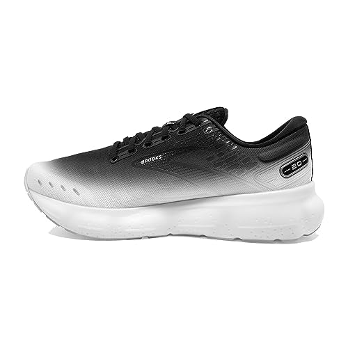 Brooks Men's Glycerin 20 Neutral Running Shoe - Black/Lilac/White - 7 Medium