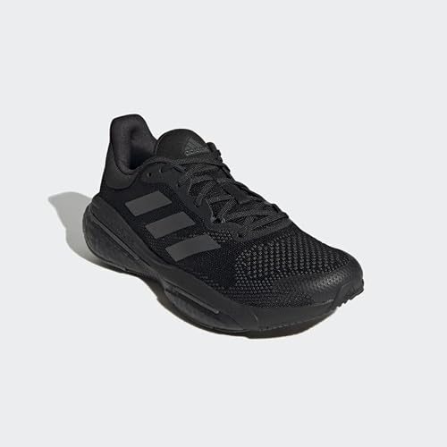 Adidas Womens SolarGlide 5 Black/Grey/Carbon 8.5