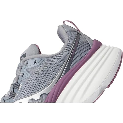 Saucony Women's Hurricane 24 Sneaker, Flint/Viola, 10.5