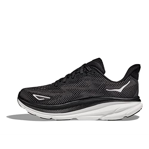 Hoka Women's Clifton 9 Black/White 7 Medium