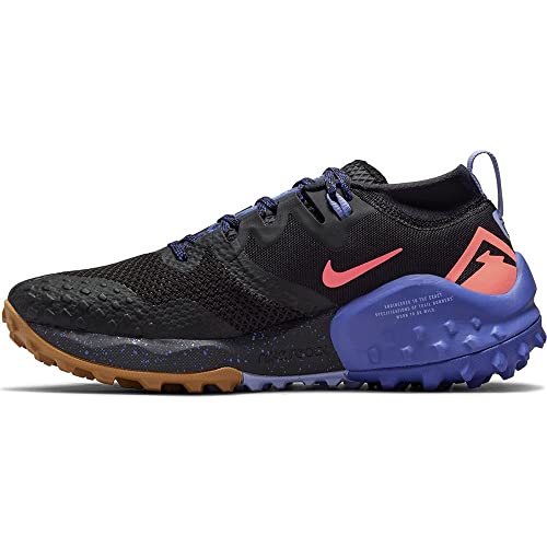Nike Women's Wildhorse 7 Black/Mango Size 6.5 - alternate view 4