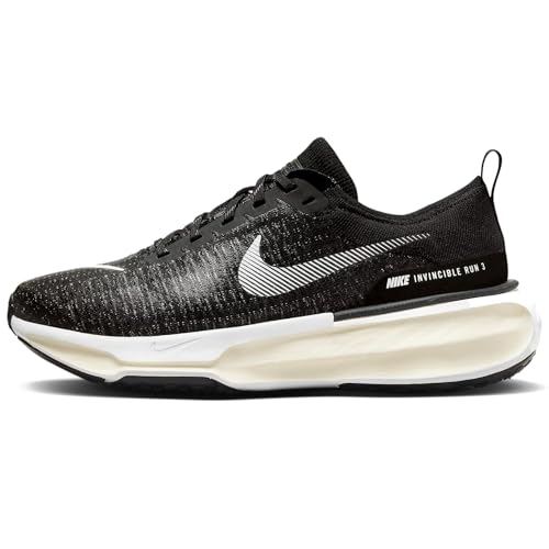 Nike Invincible 3 Men's Road Running Shoes (Extra Wide) (FN1187-001, Black/Coconut Milk/Bright Crimson) Size 7.5