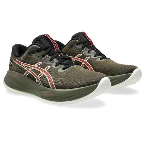ASICS Women's Gel-Cumulus 27 GTX Trainers, Brown Stone Dark Pink Clay, 7 US