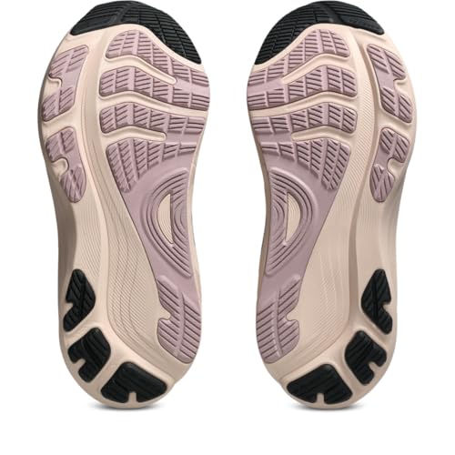 ASICS Women's Gel-Kayano 32 Running Shoes, 8, Black/Pearl Pink