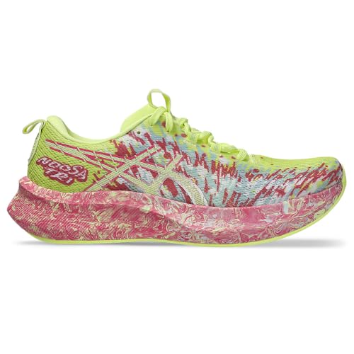ASICS Noosa TRI 16 White/EDO Purple, Lucid Yellow Bright Rose, 6 US