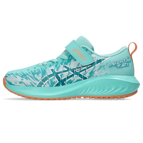 ASICS Boys' Gel-Noosa Tri 16 PS Trainers, Illuminate Mint Wave Teal, 12