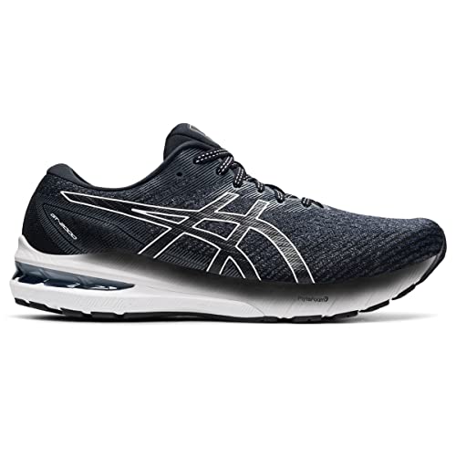 ASICS Men's GT-2000 10 Running Shoes, 7, Black/White