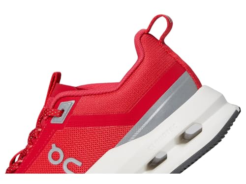 On Unisex Kids Cloudnova Youth (Big Kid), Red/Terra, 5, Medium