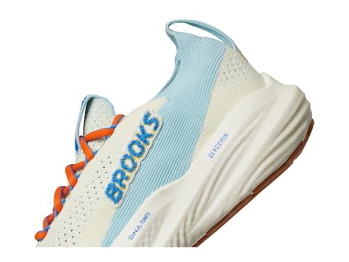 Brooks Mens Glycerin Stealthfit 22 Palace/Vermillion/SeedPearl 12 Medium - alternate view 6