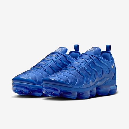 Nike Air Vapormax Plus Men's Shoes (HJ9148-480, Game Royal/Metallic Silver/White) Size 10.5