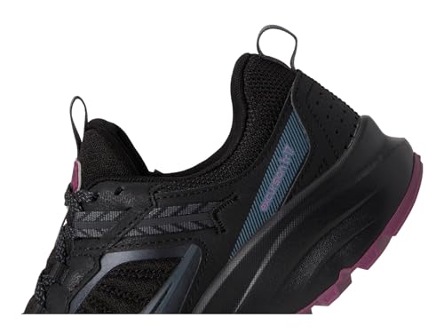 Saucony Women's Excursion Tr17 GTX Sneaker, Black/Plum, 7.5