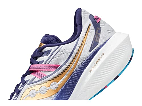 Saucony Men's Triumph 20 Running Shoe, Prospect Glass, 12 Medium