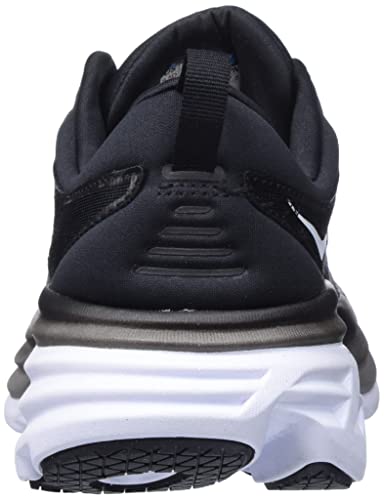 HOKA ONE ONE Bondi 8 Mens Shoes Size 8.5, Color: Black White
