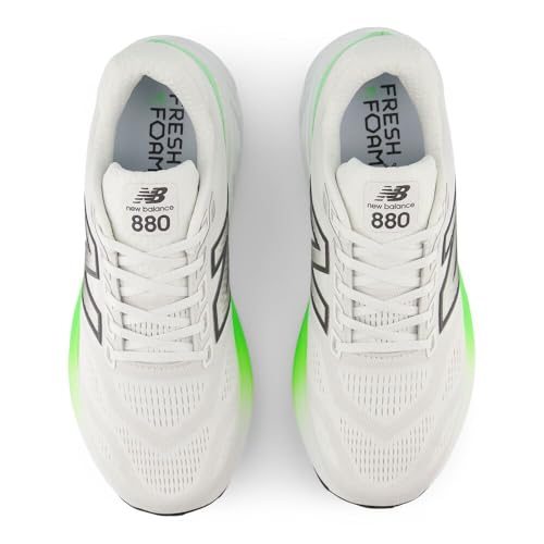 New Balance Men's Fresh Foam X 880 V15 Running Shoe, Reflection/Electric Jade/Grey Matter, 10.5 M