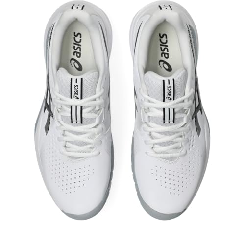 ASICS Men's Gel-Challenger 15 Tennis Shoes, 15, White/Gunmetal
