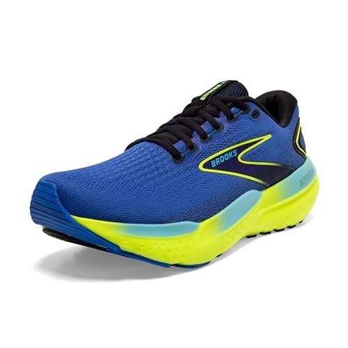 Brooks Men’s Glycerin 21 Neutral Running Shoe - Blue/Nightlife/Black - 10.5 Medium