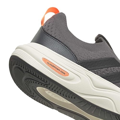 adidas Men's Cloudfoam Cuxxion - Sock, Charcoal/Carbon, 13