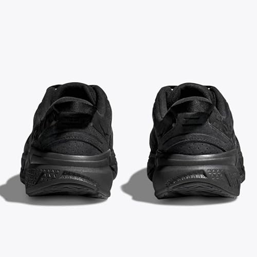 Hoka Unisex Clifton L Suede Black/Black Men's 5.5, Women's 6.5 Medium