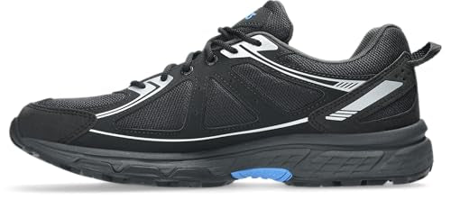 ASICS Men's Gel-Venture 6Sneaker, Black Blue Coast, 9.5 US