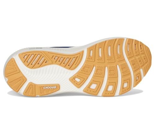 Brooks Men's Ghost 17 Coconut/Moonbeam/Blue 7.5 Medium